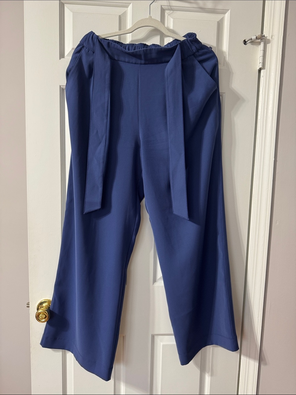 lululemon athletica Wide-Leg Tie-Waist Pants - Deep Blue